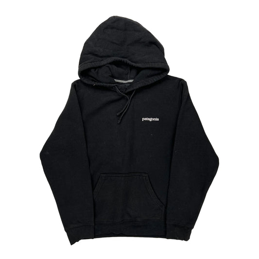 Fair Trade Certified Patagonia Hoodie - Small Black Cotton