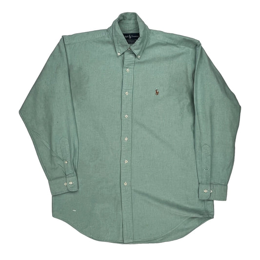Ralph Lauren Shirt - Medium Green Cotton