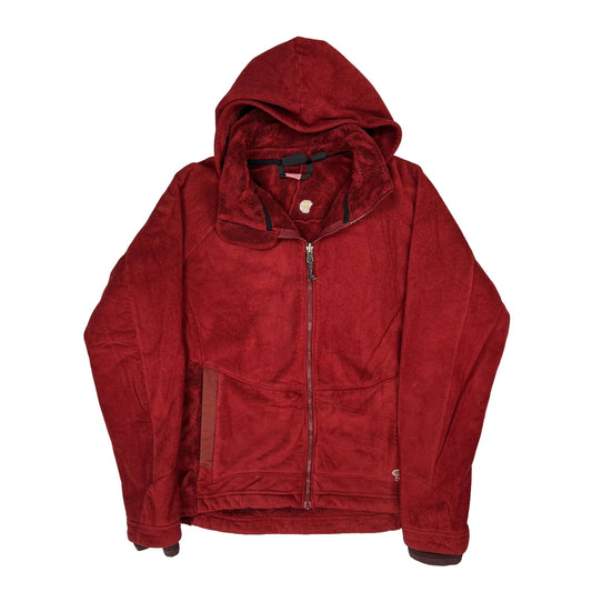 Mountain Hard Wear Fleece - Large Red Polyester