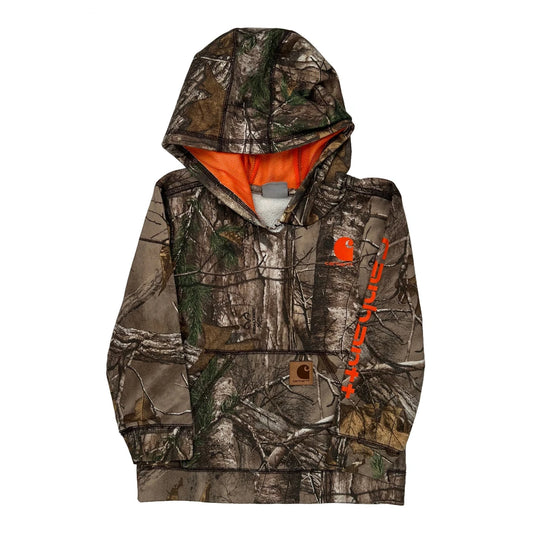 Age 5 Carhartt Camo Hoodie - Small Camo Polyester