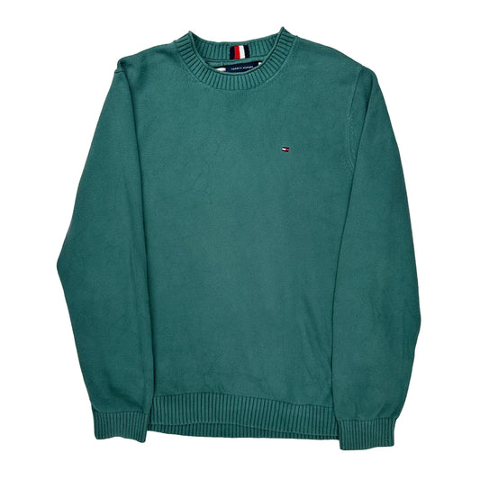 Tommy Hilfiger Jumper - 2XL Green Cotton