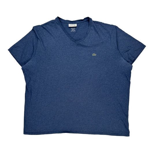 Lacoste T-Shirt - 4XL Blue Cotton