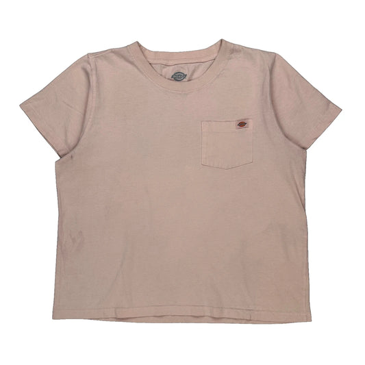Dickies T-Shirt - XL Pink Cotton