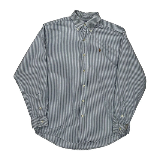 Ralph Lauren Striped Shirt - XS Blue Cotton