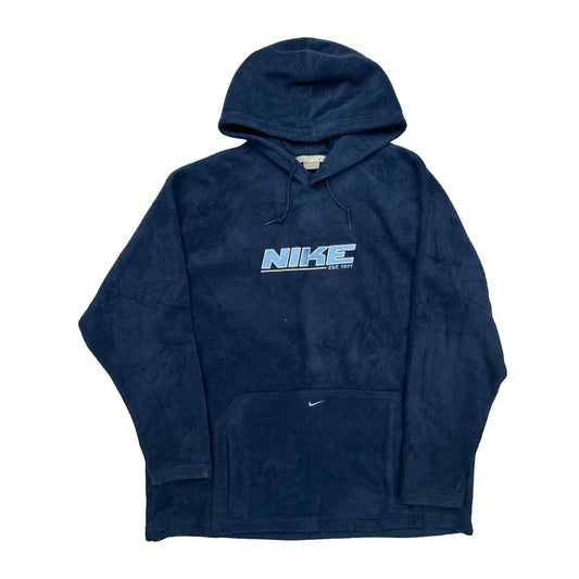 Nike Spellout Fleece - 2XL Navy Polyester