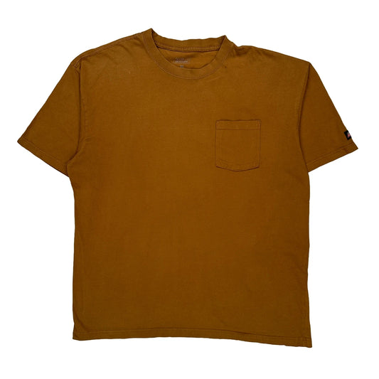 Dickies T-Shirt - 2XL Brown Cotton