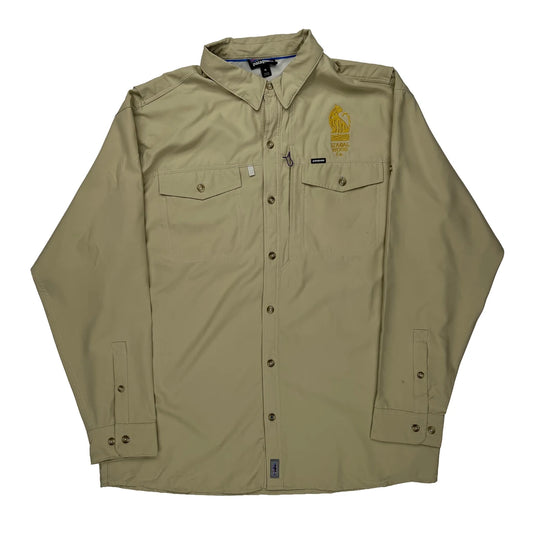 Patagonia Shirt - XL Beige Polyester