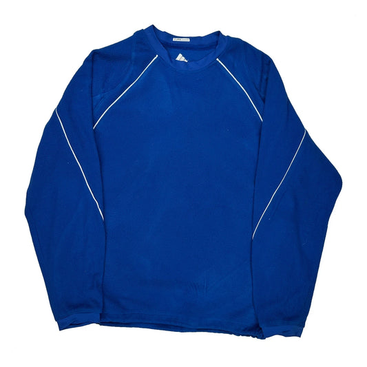 Adidas Fleece - Medium Blue Polyester