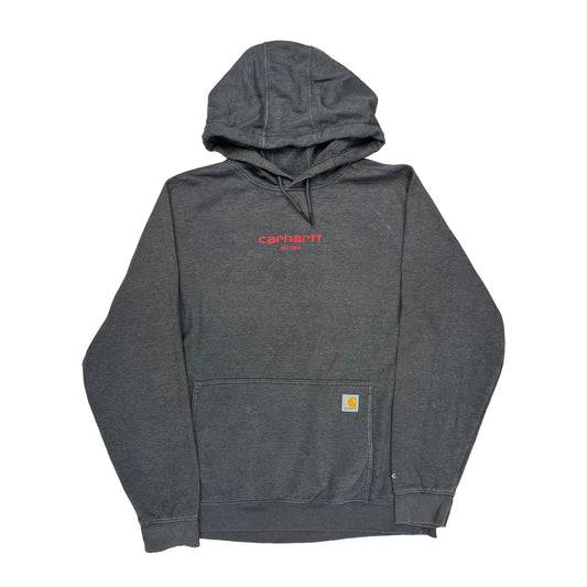 Force Carhartt Hoodie - Large Grey Cotton Blend