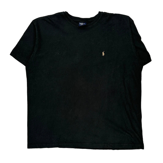 Polo By Ralph Lauren T-Shirt - Large Black Cotton