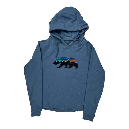 Uprisal Hoody Patagonia Hoodie - Small Blue Cotton Blend