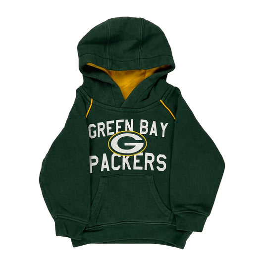 Age 2 Green Bay Packers Nfl Hoodie - 2XS Yellow Cotton Blend