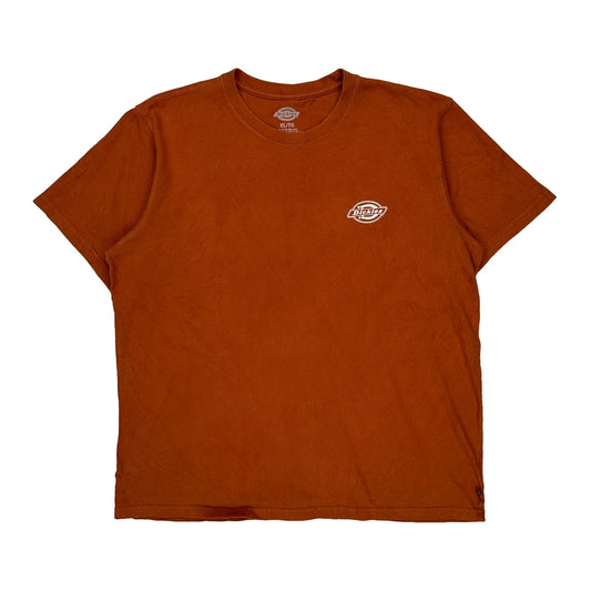 Dickies T-Shirt - XL Orange Cotton