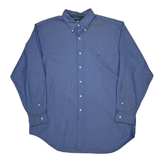 Yarmouth Ralph Lauren Shirt - XL Blue Cotton