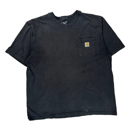 Carhartt Graphic T-Shirt - XL Black Cotton