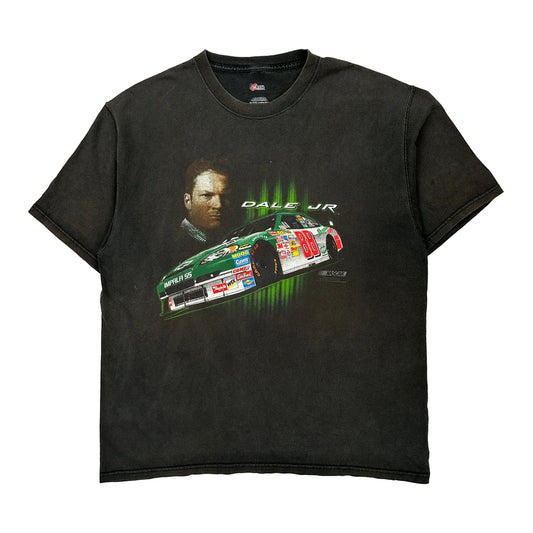 Dale Jr Chase Authentics Nascar T-Shirt - XL Black Cotton