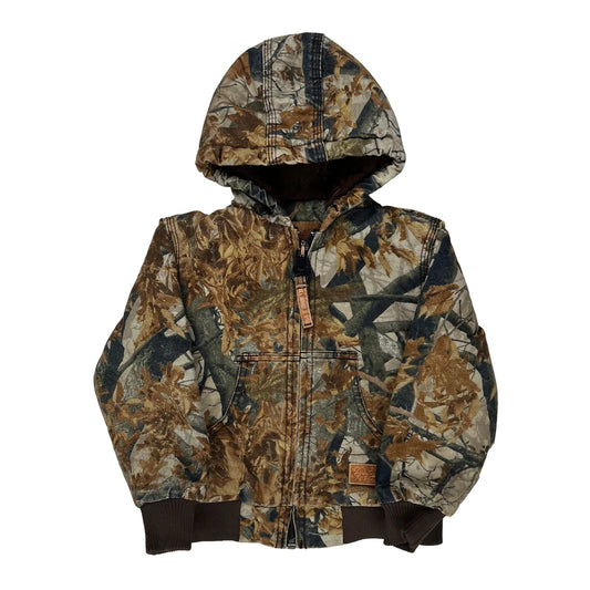 Age 3 Fieldmaster Camo Jacket - XS Camo Cotton