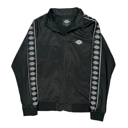 Dickies Track Jacket - XL Black Polyester