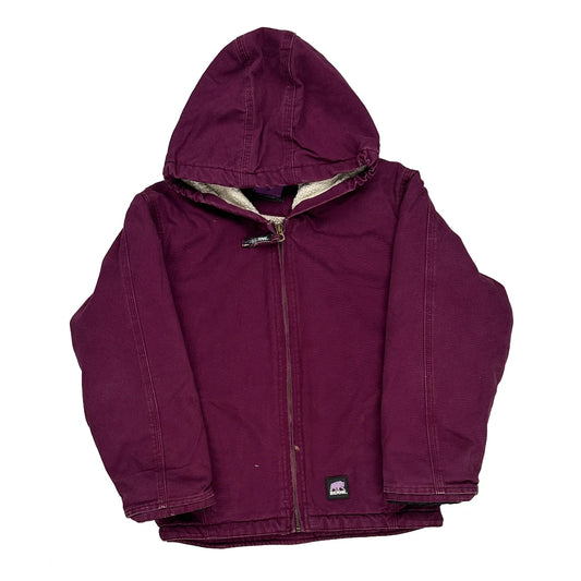 Berne Jacket - Small Burgundy Cotton