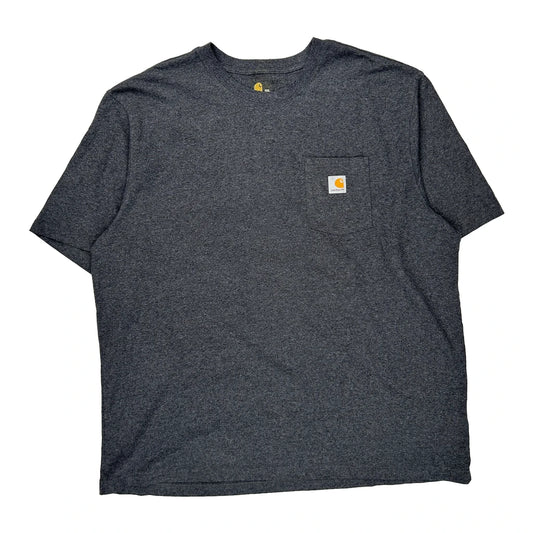 Carhartt T-Shirt - 2XL Grey Cotton