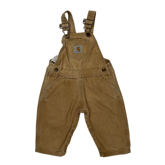 Age 18 Months Carhartt Dungarees - 3XS Brown Cotton