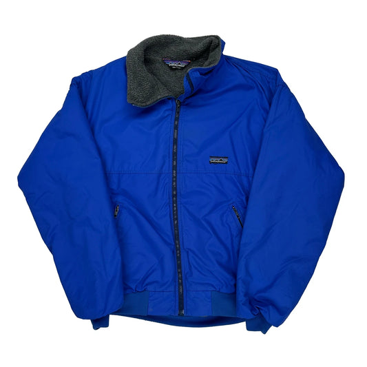 Patagonia Bomber Jacket - Medium Blue Polyester