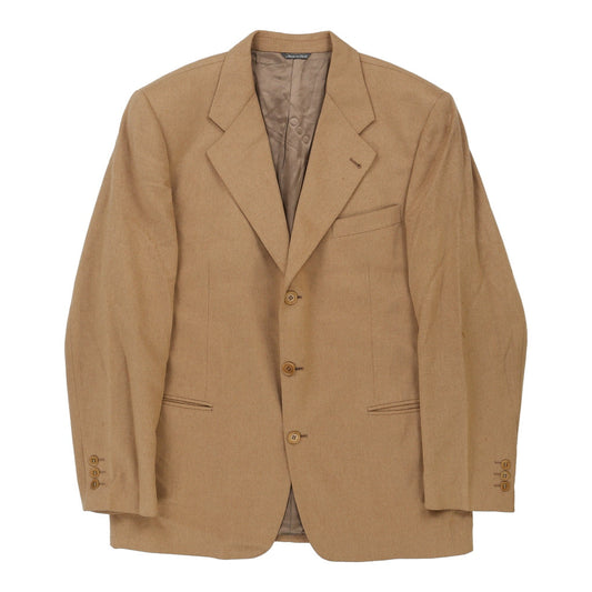 Vintage beige Les Copains Blazer - mens x-large