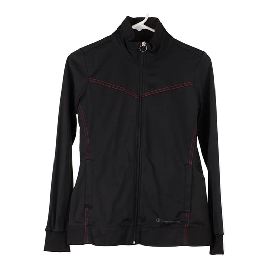 Vintage black Champion Track Jacket - womens small