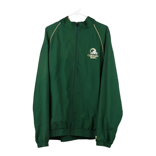 Vintage green Colorado State Russell Athletic Jacket - mens x-large