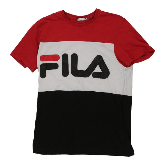 Vintage red Fila T-Shirt - mens small